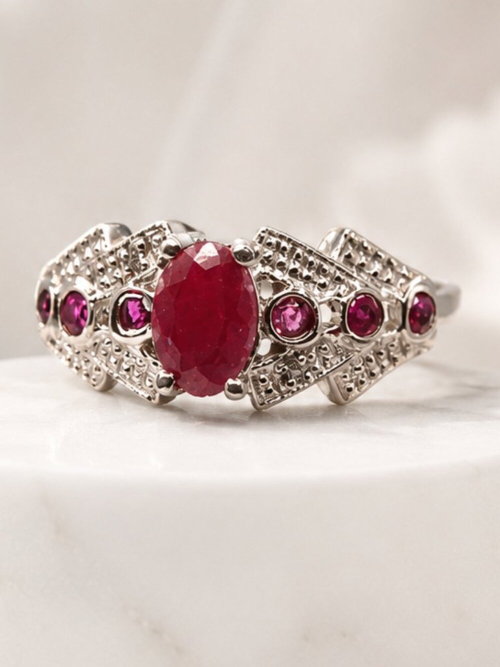 Scarlet Royale Ruby Ring